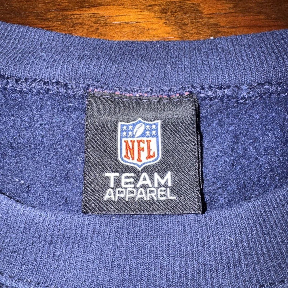 Vintage NFL Team Apparel Navy Blue St. Louis‎ Rams Crewneck Sweatshirt No Size
